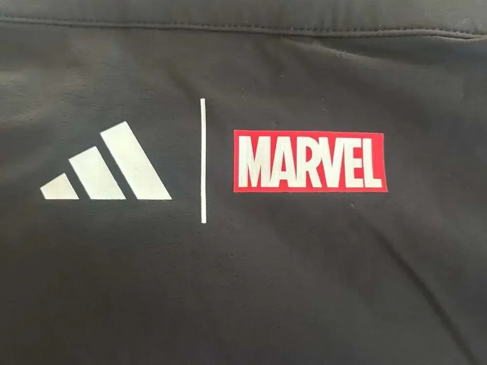 Adidas Real Madrid Marvel Anthem Jacket Black XL